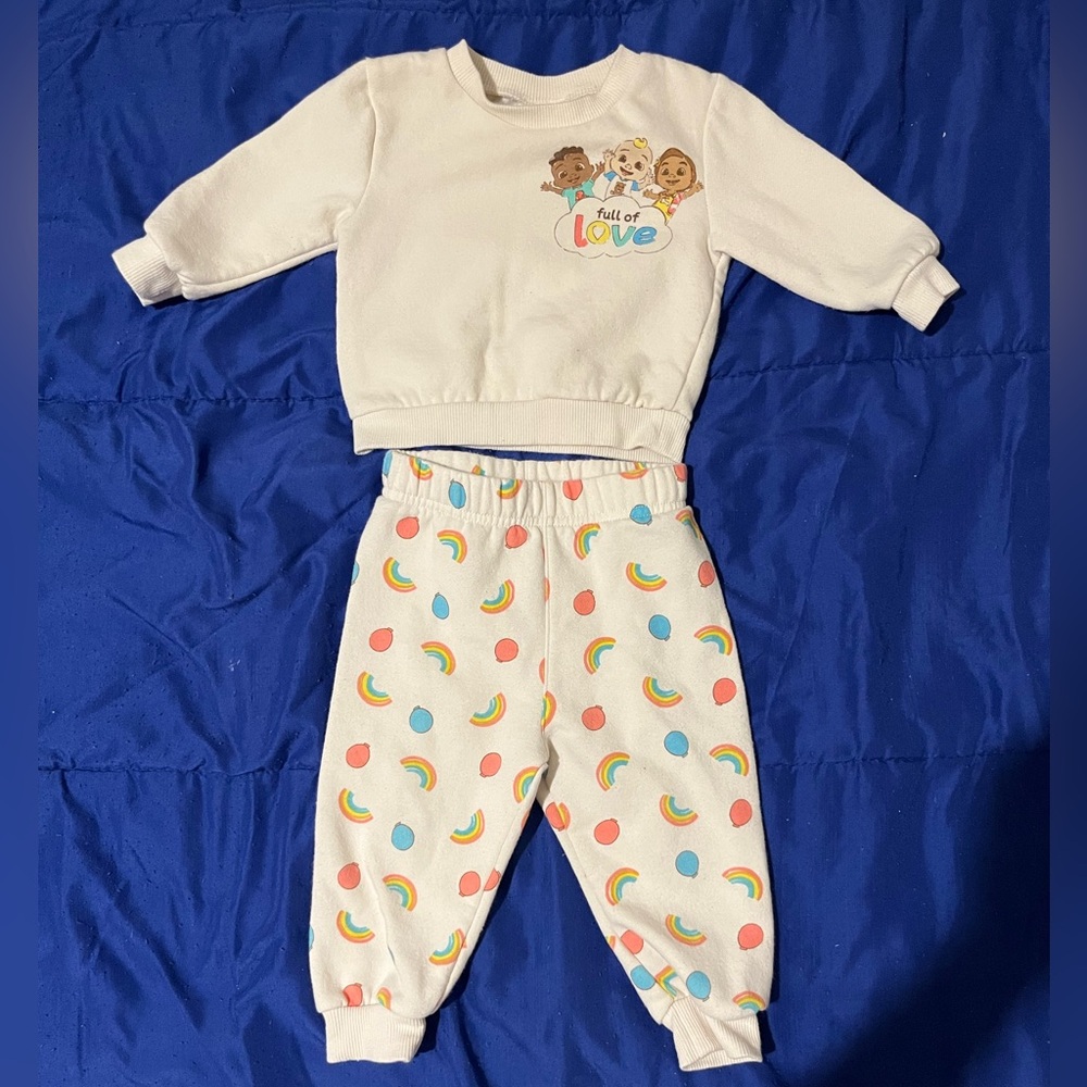 Cocomelon 2 piece pant set
